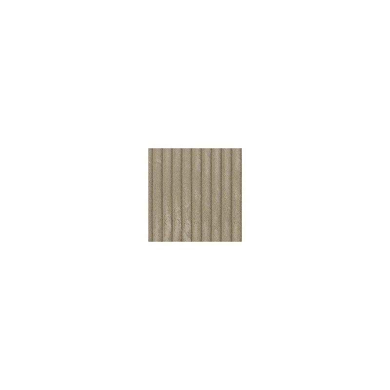 Causeuse en velours côtelé, 2 places, noir / beige / bleu — 160 larg. x 96 prof. x 101 haut. cm