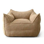 Canapé Boucle Crème — Causeuse / Ottoman / Individuel, 1-2 Personnes