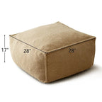 Canapé Boucle Crème — Causeuse / Ottoman / Individuel, 1-2 Personnes
