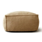 Canapé Boucle Crème — Causeuse / Ottoman / Individuel, 1-2 Personnes