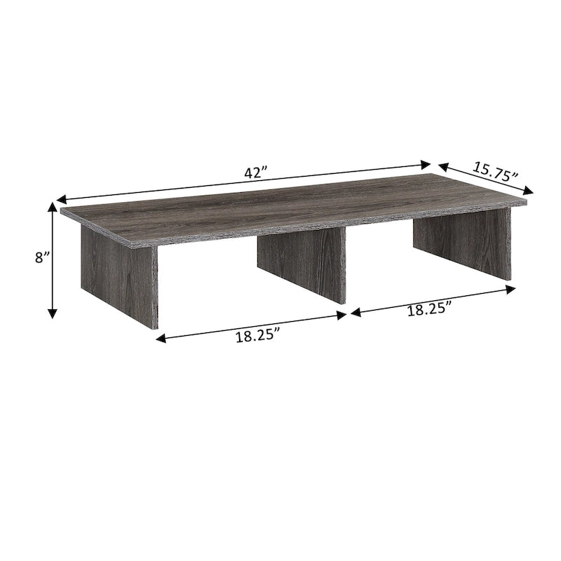 Rehausseur TV/Moniteur pour TV jusqu'à 46" | Plusieurs coloris | Simple