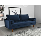 Canapé 3 places en velours style Mid-Century – 8 coloris