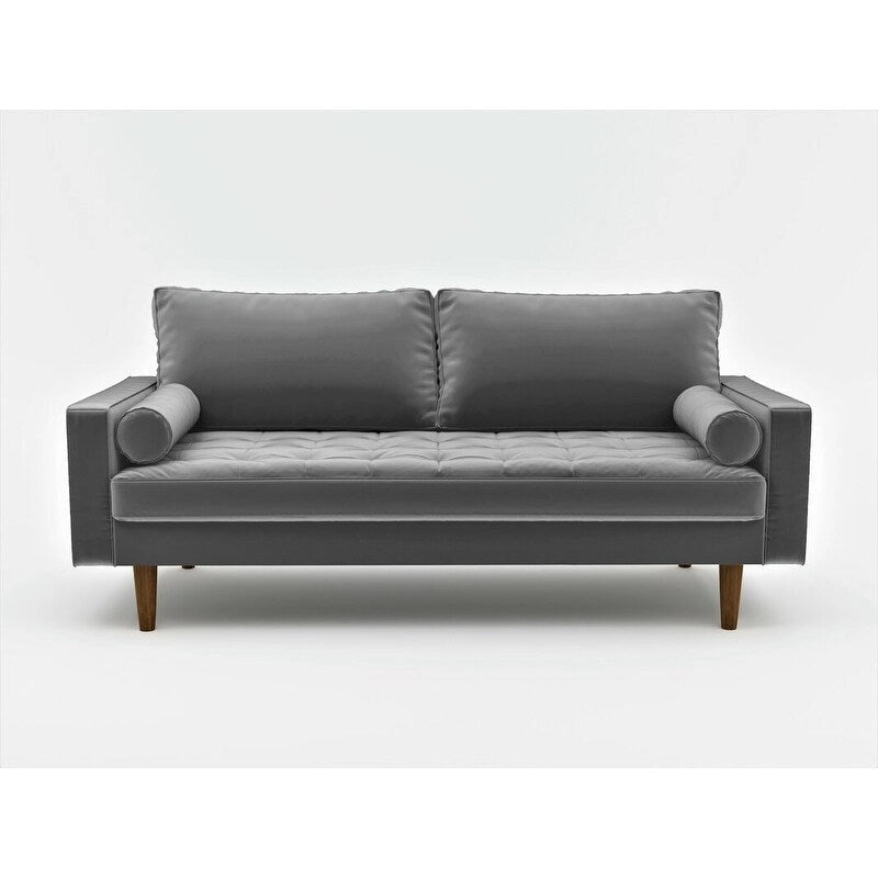 Canapé 3 places en velours style Mid-Century – 8 coloris