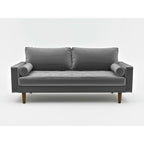 Canapé 3 places en velours style Mid-Century – 8 coloris