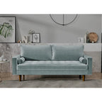 Canapé 3 places en velours style Mid-Century – 8 coloris