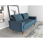 Canapé 3 places en velours style Mid-Century – 8 coloris
