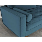 Canapé 3 places en velours style Mid-Century – 8 coloris