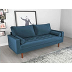 Canapé 3 places en velours style Mid-Century – 8 coloris