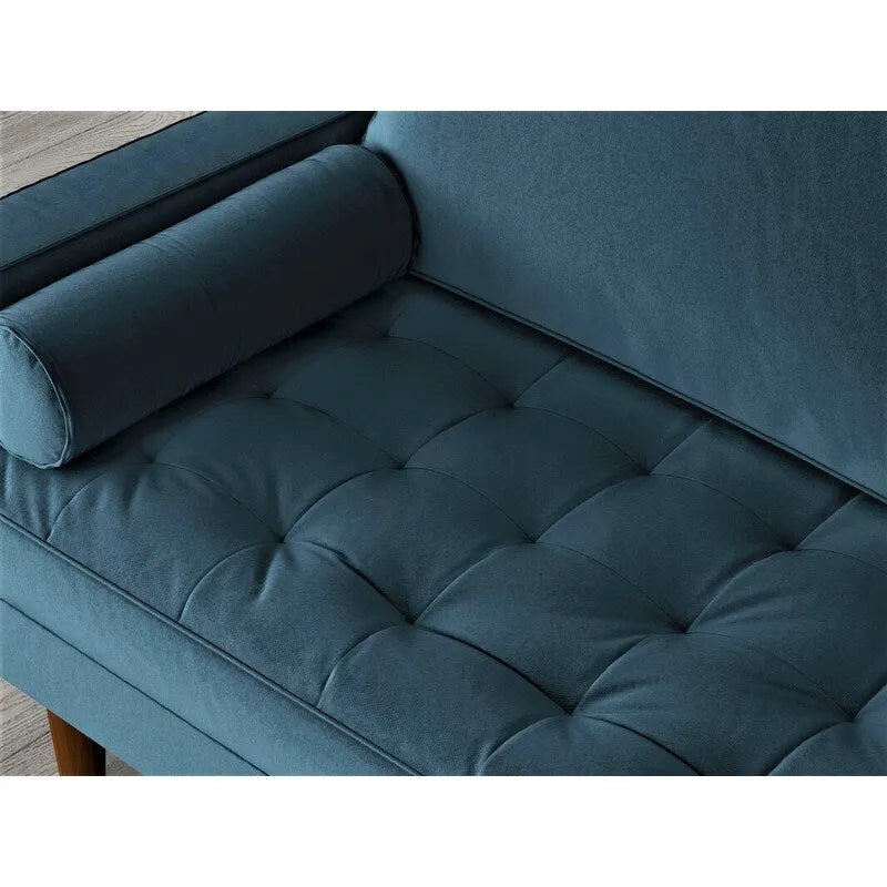 Canapé 3 places en velours style Mid-Century – 8 coloris