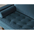 Canapé 3 places en velours style Mid-Century – 8 coloris