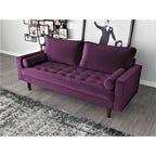 Canapé 3 places en velours style Mid-Century – 8 coloris