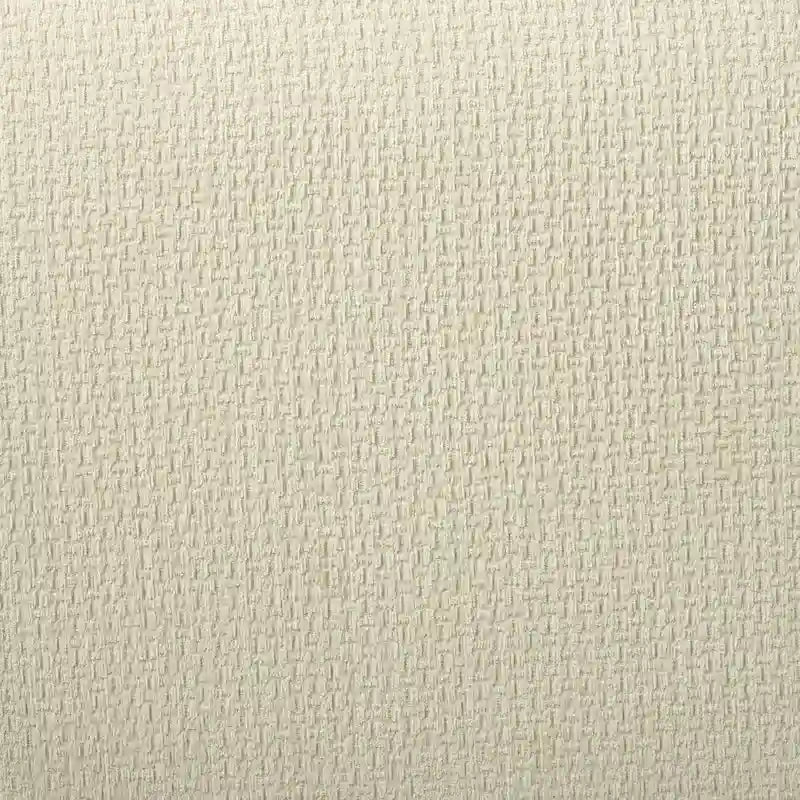 Pouf de cocktail en chenille gris/beige – 2 places