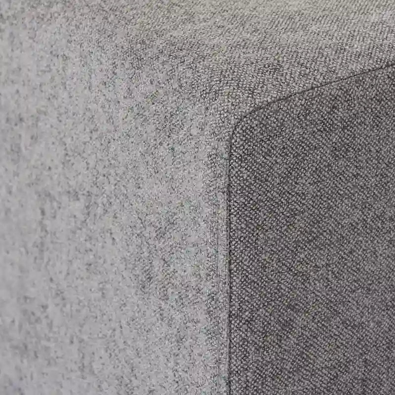 Canapé d'angle contemporain 3 places en velours blanc / anthracite / gris / kaki