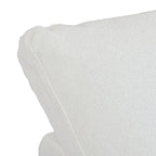 Canapé d'angle contemporain 3 places en velours blanc / anthracite / gris / kaki