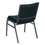 Chaise empilable polyvalente – Tissu/Vinyle, lot de 4, empilable jusqu'à 12 chaises