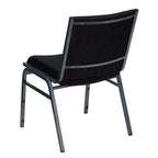 Chaise empilable polyvalente – Tissu/Vinyle, lot de 4, empilable jusqu'à 12 chaises