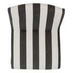 Fauteuil d'appoint rembourré de style Mid-Century – Vert forêt / Noir et blanc / Pois de senteur – 1 personne
