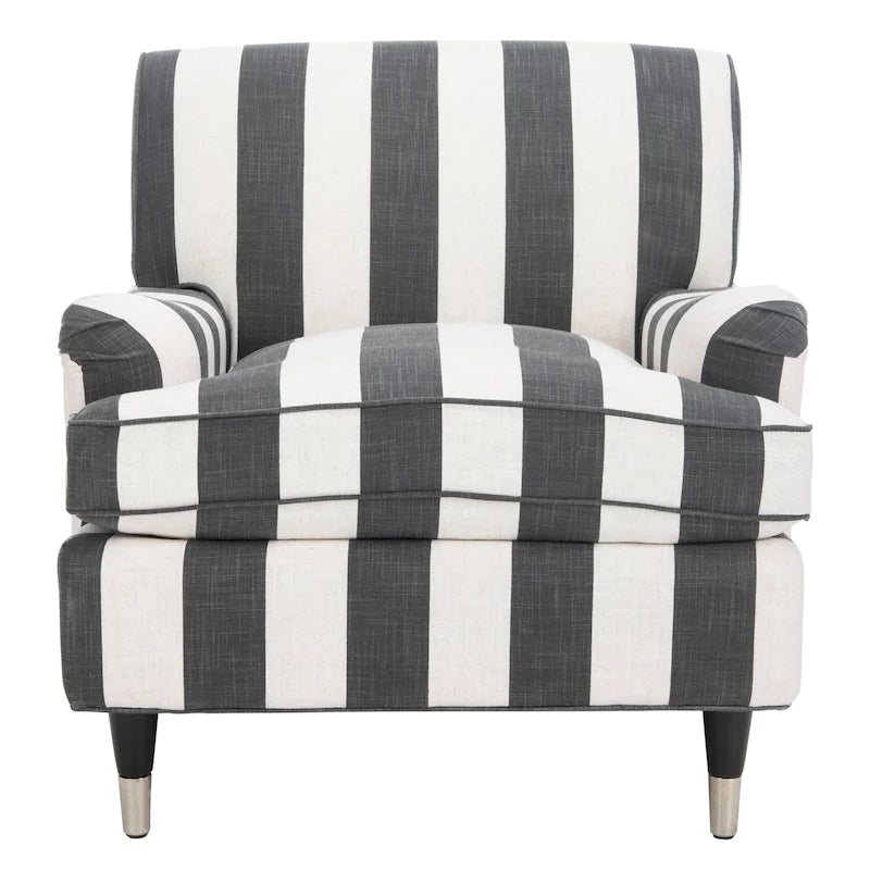 Fauteuil Club – Émeraude / Marron antique / Or antique / Noir et blanc / Rose poudré / Bleu marine / Marron | Une place