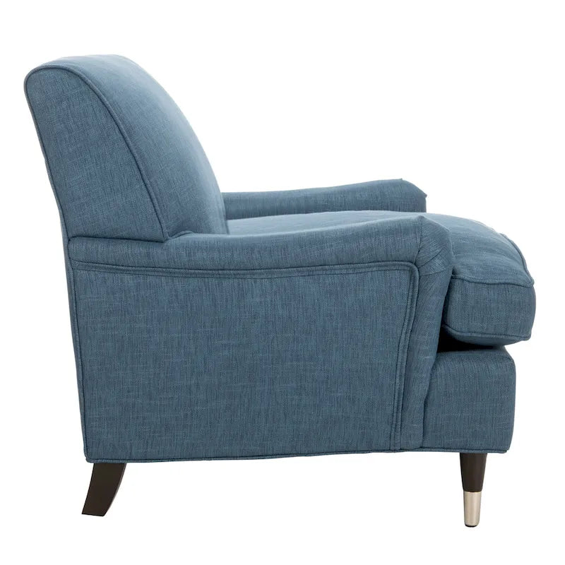 Fauteuil Club – Émeraude / Marron antique / Or antique / Noir et blanc / Rose poudré / Bleu marine / Marron | Une place