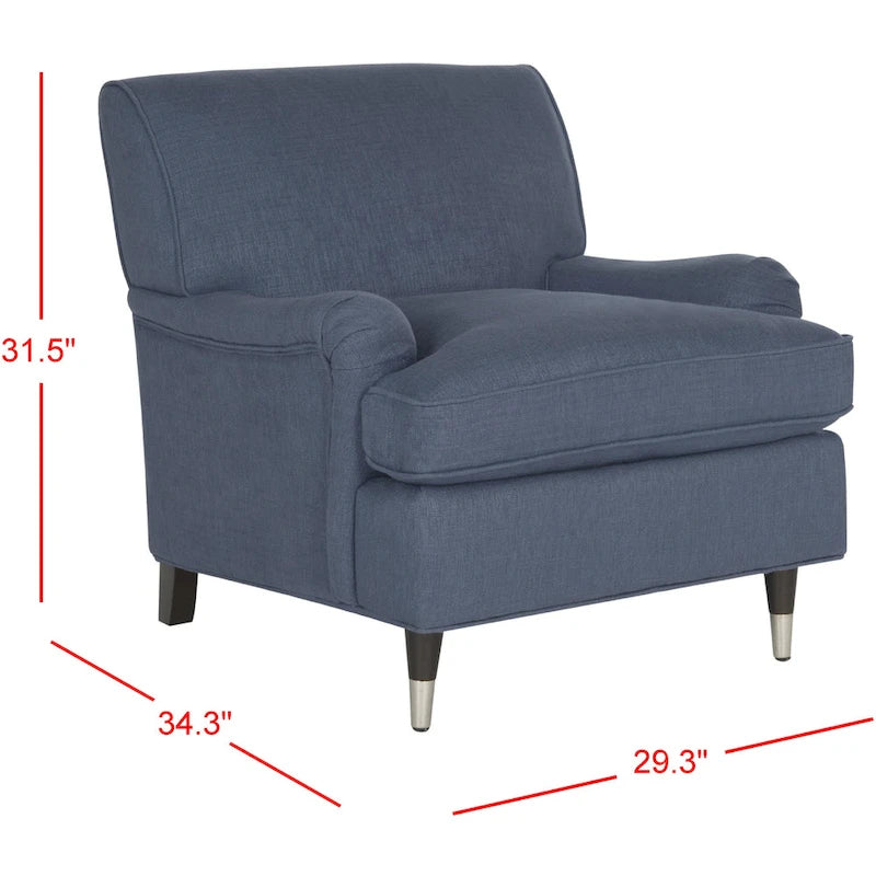 Fauteuil Club – Émeraude / Marron antique / Or antique / Noir et blanc / Rose poudré / Bleu marine / Marron | Une place