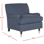 Fauteuil Club – Émeraude / Marron antique / Or antique / Noir et blanc / Rose poudré / Bleu marine / Marron | Une place