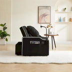Fauteuil Convertible Lit – Gris / Beige / Noir / Rose – Simple, 3 positions réglables