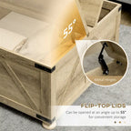 Table basse carrée à plateau relevable avec rangement dissimulé, coloris blanc antique/naturel/blanc